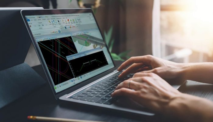 User using OpenRoads Designer